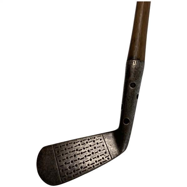 Antique Otis H. George Special Hand Forged Hickory Shaft Cleek Golf Club