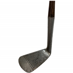 Antique George Nicoll Recorder No. 5 Mashie-Iron Hickory Shaft Golf Club