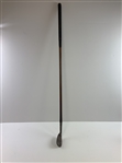 Spalding Kro-Flite Waterfall Face Niblick Golf Club with Hickory Shaft