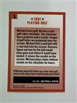 A Collection of Michael Jordan Golf Memorabilia Including Three Hats and One Trading Card