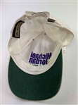 A Collection of Michael Jordan Golf Memorabilia Including Three Hats and One Trading Card