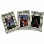 A Trio of Limited Edition Tiger Woods Makin History Commemorative Postcards