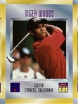 Seldom Seen Intact 1996 Sports Illustrated For Kids Magazine - Tiger Woods Rookie Card
