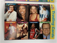 1999 Nickelodeon Kids Choice Awards Official Viewers Guide and 32 Trading Card Set