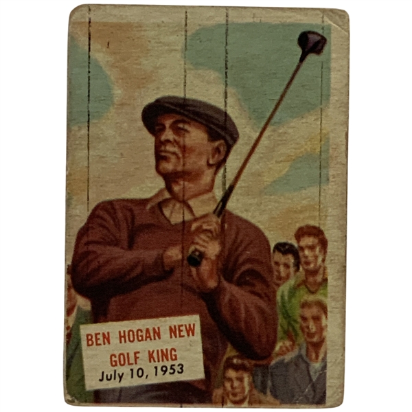 1954 Topps Scoop Ben Hogan Number 129 Trading Card