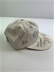 Tiger Woods Multi Signed 1997 Field Masters White Hat JSA ALOA