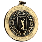 Champion Mike Donalds 1989 Anheuser-Busch Golf Classic PGA Tour 10K Gold Winners Medal