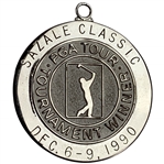 Champion Mike Donalds 1990 Sazale Classic w/ Fred Couples PGA Tour Winners Medal 