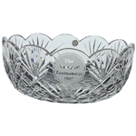 1989 The Memorial Tournament Contestant Gifted Waterford Cut Crystal Bowl