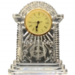 Mike Donald’s 1993 AT&T Pebble Beach National Pro-Am Contestant Gifted Waterford Crystal Mantel Clock
