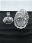 1990 The Memorial Tournament Contestant Gifted Cut Crystal Lidded Jar w/ Top