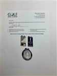 Mike Donald's European Senior Tour & Senior Open Contestant Badges