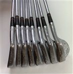 Mike Donald's 1990 US Open Runner-Up Tournament Used MacGregor Eye-O-Matic Tourney Driver & (8) Wilson Staff Irons