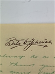 Babe Zaharias Signed 1952 Letter on Personal Stationary JSA ALOA