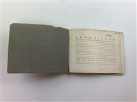 c.1901 Long Island Railroad Company Travel Brochure Book w/ Shinnecock Golf Scenes