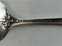 Matching 1917 Shinnecock Sterling Silver Spoon & Postcard