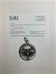 Mike Donald's 1993 US Open Qualifying Low Scorer Sterling Silver Medal