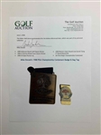 Mike Donald's 1988 PGA Championship Contestant Badge & Bag Tag