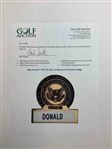 Mike Donald's 1993 US Open at Baltusrol Contestant Badge