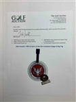 Mike Donald's 1989 US Open at Oak Hill Contestant Badge & Bag Tag