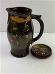 Royal Doulton Kingsware 'Ye 19th Hole' Golf Pitcher & Coaster
