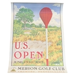 Three Official US Open Golf Championship Posters by Lee Wybranski - 2013, 2014 & 2019