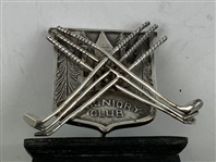 Intricate 1932 Seigniory Club Canadian Sterling Silver Golf Trophy by Birks