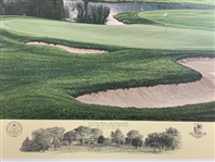 Set of Nine (9) Linda Hartough Signed Ltd Ed US Open 20 1/2x30 Prints Including Shinnecock