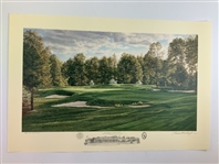Set of Nine (9) Linda Hartough Signed Ltd Ed US Open 20 1/2x30 Prints Including Shinnecock