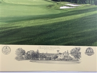 Set of Nine (9) Linda Hartough Signed Ltd Ed US Open 20 1/2x30 Prints Including Shinnecock