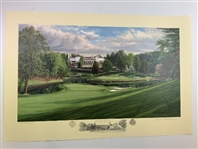 Set of Nine (9) Linda Hartough Signed Ltd Ed US Open 20 1/2x30 Prints Including Shinnecock