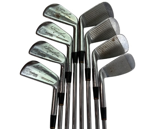 Set of 8 Fernquest and Johnson Tony Lema Westerner Golf Irons