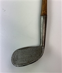 Tom Stewart St Andrews Special Hickory Shafted Hand Forged Iron Golf Club
