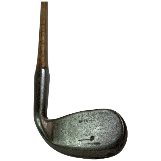 Tom Stewart St Andrews Special Hickory Shafted Hand Forged Iron Golf Club