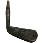 Tom Stewart St Andrews Hickory Shaft Ladies Special Dot Faced Golf Iron
