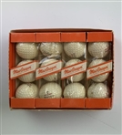 A Full Dozen Vintage MacGregor Tom Weiskopf Gold Crown CutProof Golf Balls in Original Packaging
