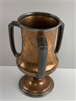 1907 Three Handled Loving Mixed Metal Cup Trophy Greensburg Country Club 