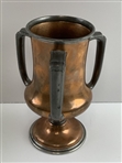 1907 Three Handled Loving Mixed Metal Cup Trophy Greensburg Country Club 