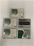 A Collection of Twenty Three Upper Deck Golf Memorabilia Trading Cards Featuring Authentic Fabric Swatches 2001-2003