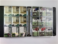Set of 2001 Upper Deck Golf Trading Cards Including Tiger Woods Rookie