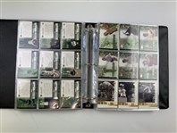 Set of 2001 Upper Deck Golf Trading Cards Including Tiger Woods Rookie