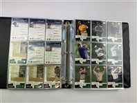 Set of 2001 Upper Deck Golf Trading Cards Including Tiger Woods Rookie