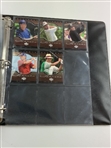 Set of 2001 Upper Deck Golf Trading Cards Including Tiger Woods Rookie