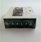 2001 Upper Deck Premiere Edition Golf Factory Sealed Hobby Box