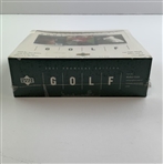 Two 2001 Upper Deck Golf Premiere Edition Factory Sealed Hobby Boxes