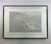 One for the Millennium Pebble Beach Golf Links 2000 Commemorative Wall Calendar