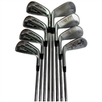 Joey Sindelar Signed Personal Tournament UsedTitleist AP2 716 Forged Iron Set of 8 Clubs w/ COA JSA ALOA