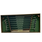 Jack Nicklaus 1986 25th Anniversary Ltd Ed MacGregor Golf Club Set in Display Case
