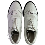 Arnold Palmer Signed Arnold Palmer Brand Golf Shoes JSA ALOA