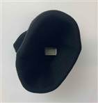 The Masters Tournament Black Embroidered Knit Cuffed Beanie Hat